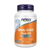 NOW DHA-1000 Óleo de Peixe Extra Forte 90 Cápsulas | Cérebro, memória e função cognitiva