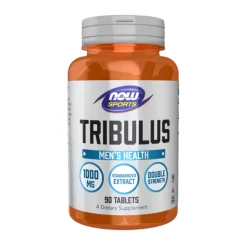 NOW Sports Tribulus 1.000mg 90 Comprimidos | Suporte à vitalidade, função endócrina e saúde reprodutiva masculina