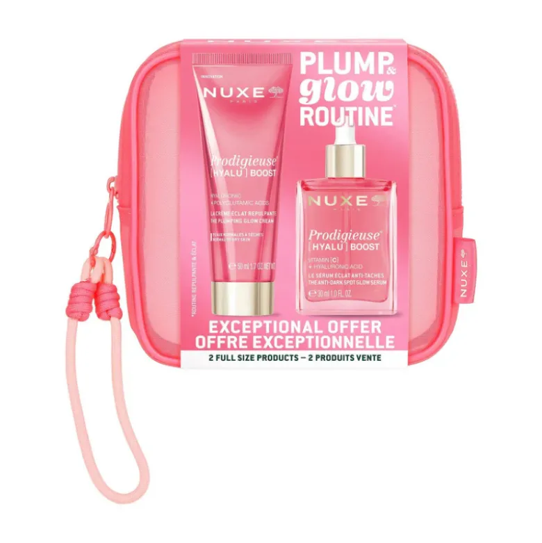 Nuxe Bolsa Prodigieuse Hyalu Boost Rotina | Sérum + Creme