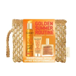Nuxe Golden Summer Routine Bolsa | Kit Solar SPF30 + Huile Prodigieuse Or
