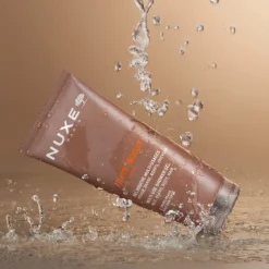 Nuxe Men Boost Gel de Duche Multiusos 200ml | Gel de Duche 4 em 1 p/ Corpo, Rosto, Cabelo & Barba