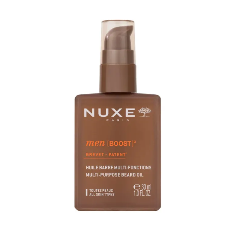 Nuxe Men Boost Óleo Seco para Barba 30ml | 4 Óleos Vegetais