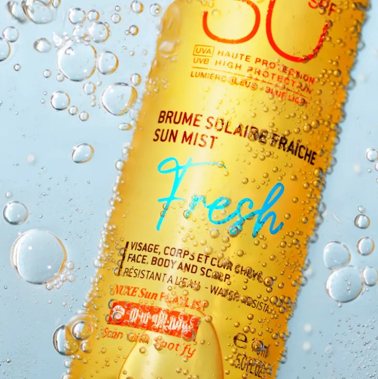 Nuxe Sun Bruma Solar Fresh SPF30 150ml | Proteção Invisível e Toque Seco Rosto e Corpo