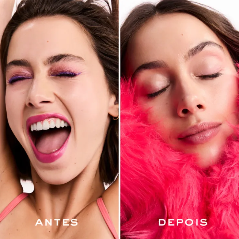 Nuxe Very Rose Desmaquilhante Bifásico 100ml | Remove Maquilhagem Waterproof sem Esfregar | Para Olhos Sensíveis