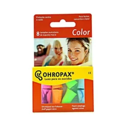 Ohropax Tampoes Aud Espuma Macia Color X8