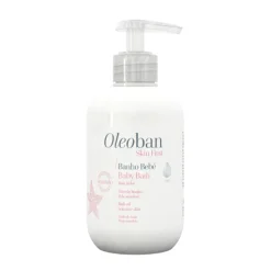 Oleoban Bebé Banho 500ml | Óleo de Girassol | Hidratação no Banho | Para Pele Sensível do Recém-Nascido