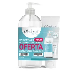 Oleoban Pack Creme Lavante 450ml + Creme Diário 80g | Pele Seca e Sensível