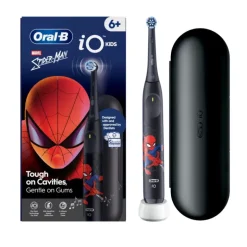Oral-B iO Kids Escova ElétricaSpiderman + Estojo Viagem | 6+ Anos