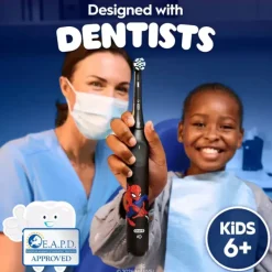 Oral-B iO Kids Escova ElétricaSpiderman + Estojo Viagem | 6+ Anos