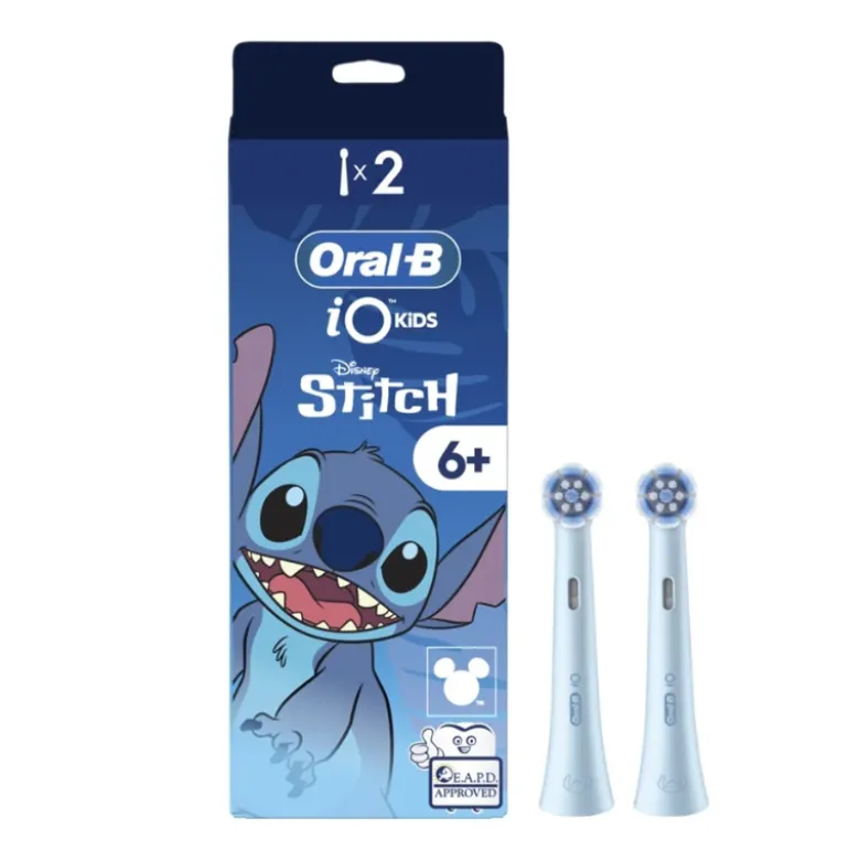Oral-B iO Kids Recargas Escova Elétrica Stitch 2 Uni. | Cabeças de Substituição