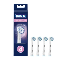 Oral-B Pro Sensitive Recarga Escova Elétrica x4 | Gengivas Sensíveis