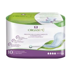 Organyc Penso Incontinência Urinária Extra X10