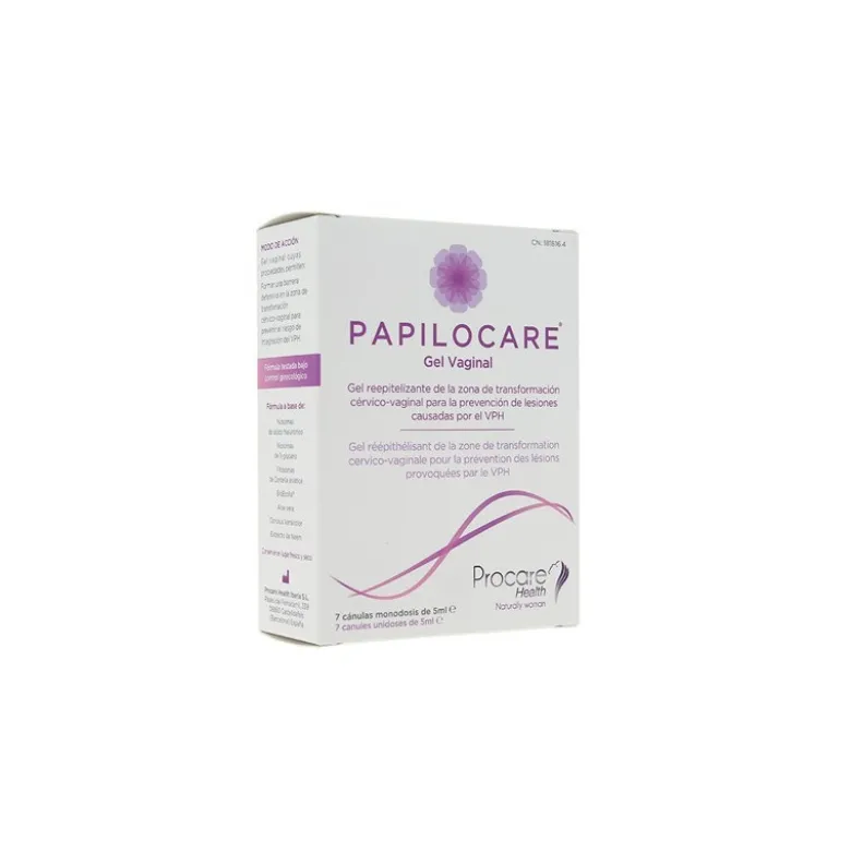 Papilocare Gel Vag Canula 5mLx7