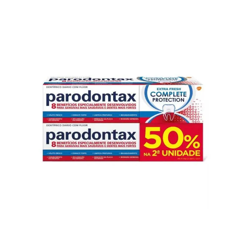 Parodontax Complete Protection Extra Fresh Pasta de Dentes 2x75ml