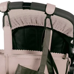 Pasito a Pasito Ganchos para Carrinho Bebé Icon Rosa | 2 Unidades | Até 5 kg Cada