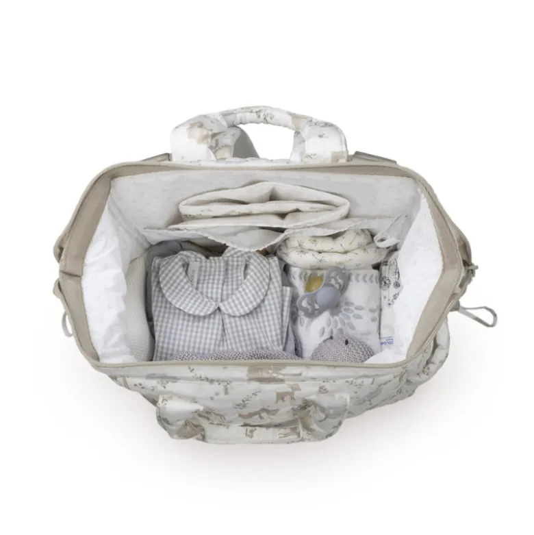 Pasito a Pasito Mochila Maternidade Nara | Tecido Impermeável