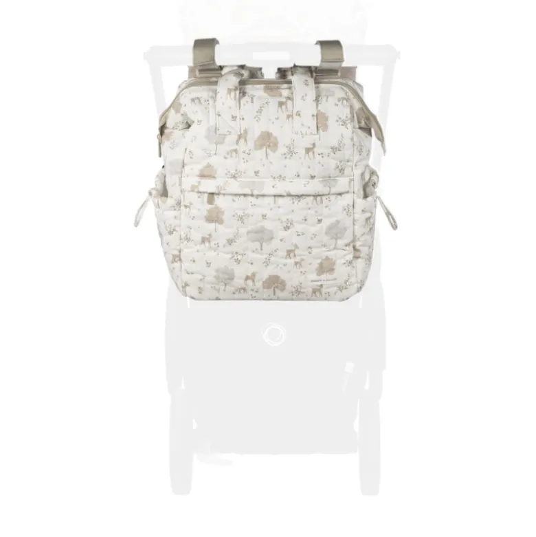 Pasito a Pasito Mochila Maternidade Nara | Tecido Impermeável