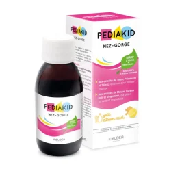 Pediakid Muquitos Limão/Mel 125ml | Xarope para Vias Respiratórias Crianças