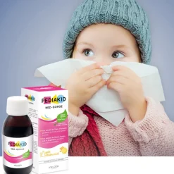Pediakid Muquitos Limão/Mel 125ml | Xarope para Vias Respiratórias Crianças