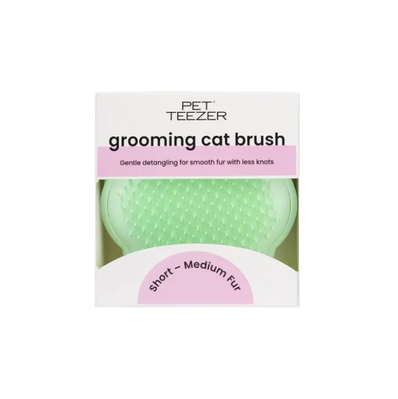 Pet Teezer Gato Escova Verde