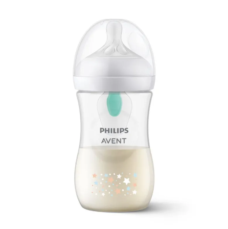 Philips Avent Natural Response AirFree 3-6M Biberão Estrelas 260ml | Anti-Cólicas