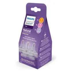 Philips Avent Nature Responsive Tetinas Silicone T3+T4+T5