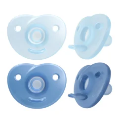 Philips Avent Soothie Chupeta Azul 0-6 Meses | Silicone Médico 2 Unidades