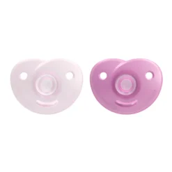 Philips Avent Soothie Chupeta Rosa 0-6 Meses | Silicone Médico 2 Unidades