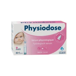 Physiodose Infantil Soro Fisiológico 40x5ml