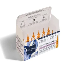PhytoPhanère Reaccional 12x5ml | Tratamento Queda Cabelo Reacional