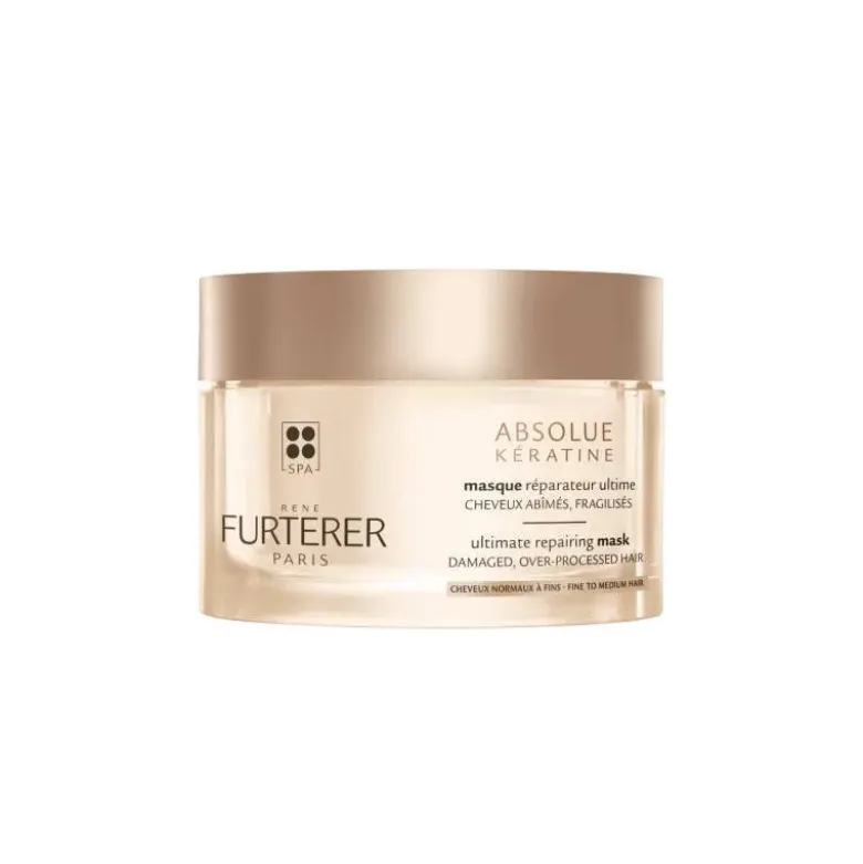 René Furterer Absolue Kératine Máscara Reparação Extrema Normais 200ml