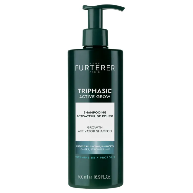 René Furterer Triphasic Active Grow Champô Fortificante 500ml | Crescimento Capilar e Uso Frequente