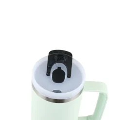 Runbott Copo Termo Latt Melon 800ml | Mantém Frio 28h & Quente 12h | Tampa com Palhinha | Tecnologia Evertaste