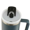 Runbott Copo Termo Latt Ocean 1100ml | Mantém Frio 28h & Quente 12h | Tampa com Palhinha | Tecnologia Evertaste