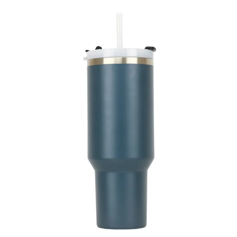 Runbott Copo Termo Latt Ocean 1100ml | Mantém Frio 28h & Quente 12h | Tampa com Palhinha | Tecnologia Evertaste