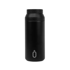 Runbott Copo Térmico Mii Black 350ml | Com Infusor | Mantém Quente 12h & Frio 24h