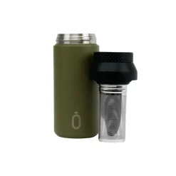 Runbott Copo Térmico Mii Laurel 350ml | Com Infusor | Mantém Quente 12h & Frio 24h