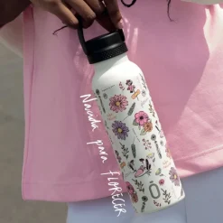 Runbott Garrafa Termo Enfermeira Blossom 600ml