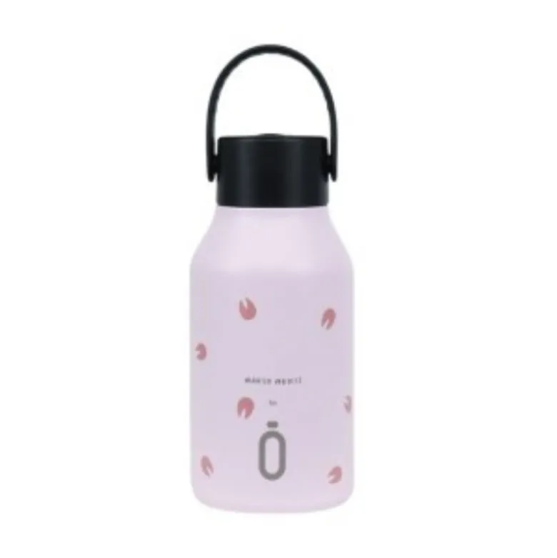 Runbott Garrafa Termo Mii Unicórnio 350ml | Mantém Frio 24h/Quente 12h com Palhinha
