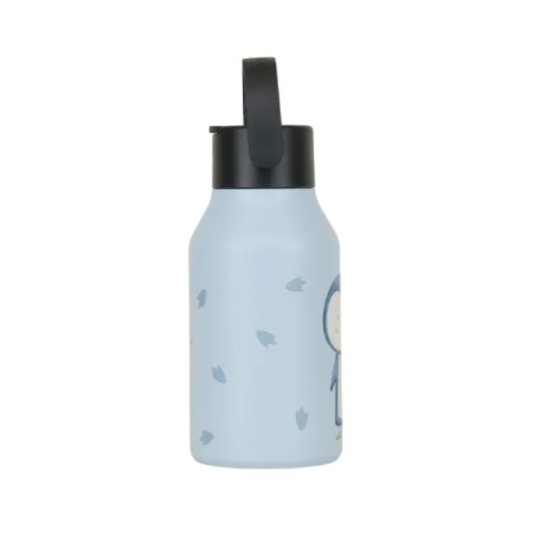 Runbott Garrafa Termo Sport 350ml Marta Munte Penguin | Tampa Fácil de Abrir