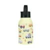 Runbott Garrafa Termo Sport 350ml Marta Munte Road Taupe | Com Palhinha e Tampa Fácil de Abrir