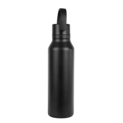 Runbott Garrafa Térmica Mii 60 Benfica 600ml | Escudo Black | Mantém Frio 32h & Quente 24h