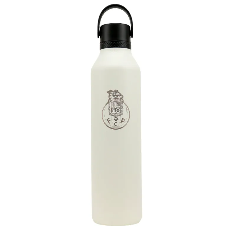 Runbott Garrafa Térmica Mii 1L Oficial FC Porto | Escudo Cream | Mantém 36h Frio & Quente