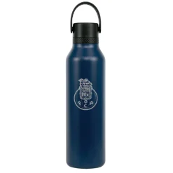 Runbott Garrafa Térmica Mii 600ml Oficial FC Porto | Escudo Navy Blue | Mantém 36h Frio & Quente