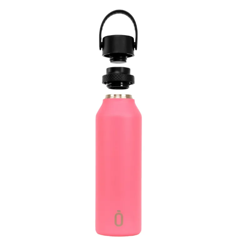 Runbott Mii 60 Garrafa Termo Aquarelle Blush 600ml | Mantém as Bebidas por até 36h