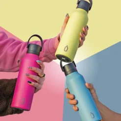 Runbott Mii 75 Garrafa Térmica Melon 750ml | Mantém Bebidas Quentes até 12 Horas