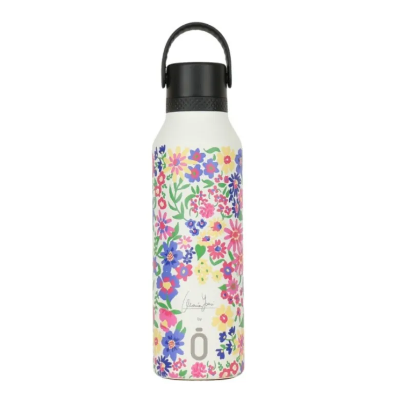 Runbott Mii 600ml Garrafa Térmica Flora Maria Ysasi | Até 36h Bebidas Quentes e Frias
