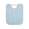 Saro Babete de Felpo Plastificado Com Elástico Azul +6M