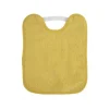 Saro Babete de Felpo Plastificado Com Elástico Mostarda +6M