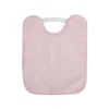Saro Babete de Felpo Plastificado Com Elástico Rosa +6M